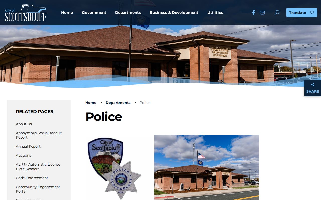 Scottsbluff warrant records city police portal explanation