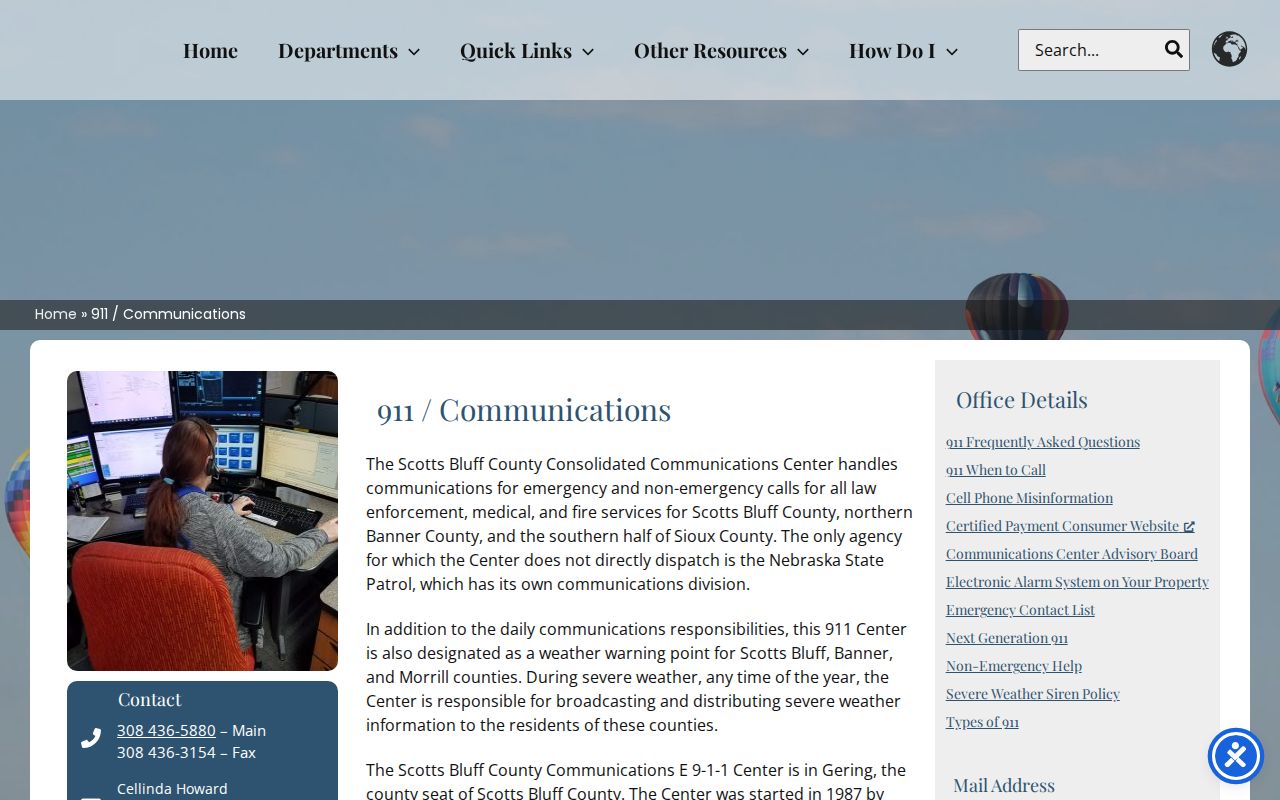 Scotts Bluff County active warrant search communications routing